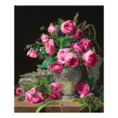 Rozen van Ferdinand Georg Waldmuller Foto Afdruk (Voorkant)