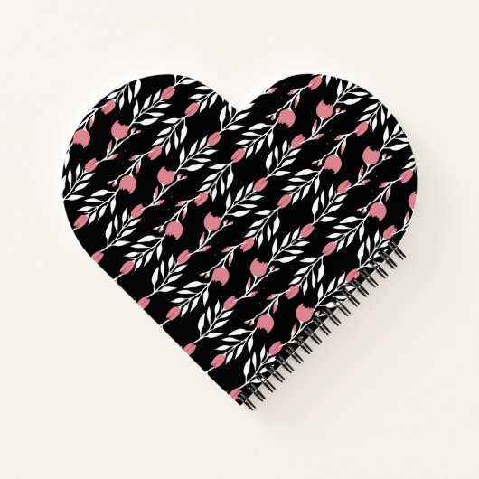  Rozen van Floral Notitieboek (Achterkant)