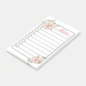  Rozen van Floral Post-it® Notes (Schuin)