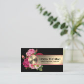 Rozen van Florence, visitekaartje van metallische  (Staand voorkant)