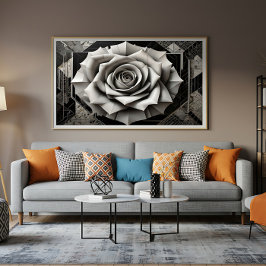 Rozen van Gebroken Licht Canvas Afdruk