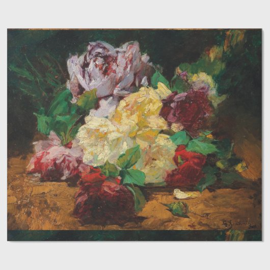  Rozen van Georges Jeannin Cadeaupapier (Vlak)