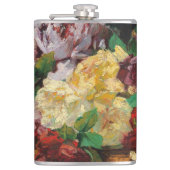  Rozen van Georges Jeannin Heupfles (Voorkant)