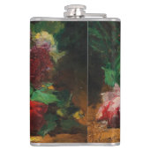 Rozen van Georges Jeannin Heupfles (Achterkant)