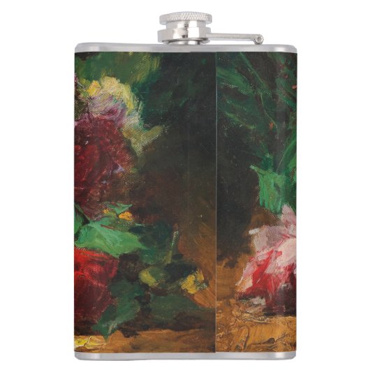  Rozen van Georges Jeannin Heupfles (Achterkant)