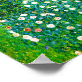 Rozen van Gustav Klimt onder het Poster van de per (Hoek)