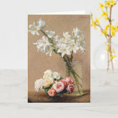 Rozen van Henri Fantin-Latour Kaart (Gele Bloem)