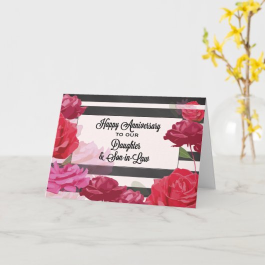 Rozen van het Jubileum van het huwelijk en van het Kaart (Gele Bloem)