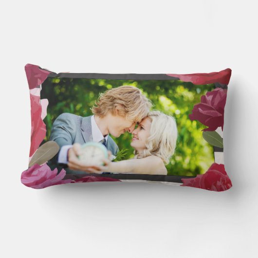 Rozen van het Jubileum van het huwelijk, Stripes,  Kussen (Voorkant)