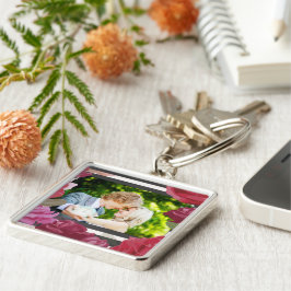 Rozen van het Jubileum van het huwelijk, Stripes,  Sleutelhanger