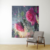 Rozen van het voorjaar - Bosbouw Wandkleed (In situ)