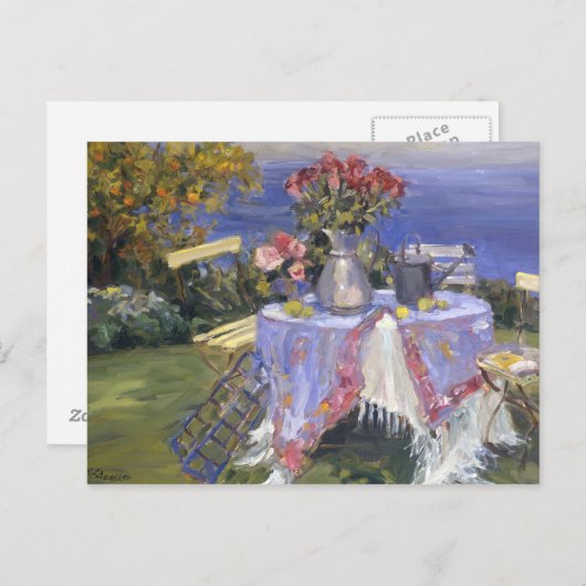 Rozen van het Zee Briefkaart (Voorkant / Achterkant)