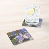 Rozen van het Zee Kartonnen Onderzetters (Insitu)