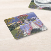 Rozen van het Zee Kartonnen Onderzetters (Schuin)