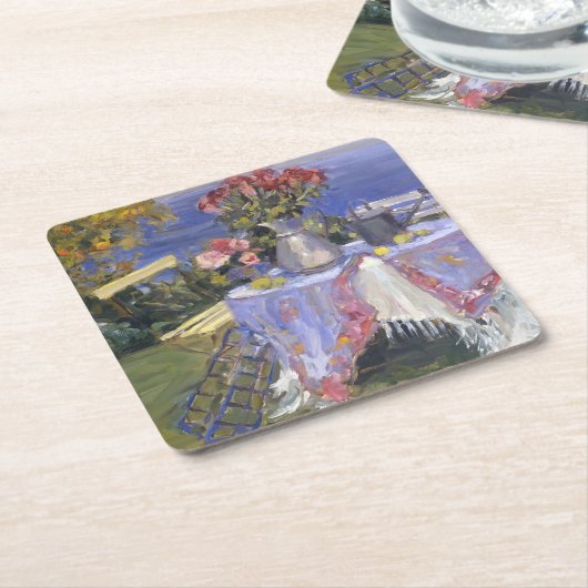 Rozen van het Zee Kartonnen Onderzetters (Schuin)