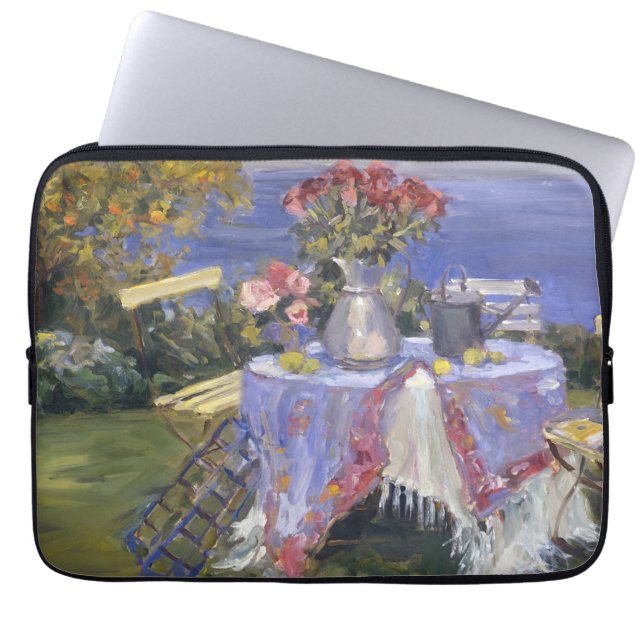 Rozen van het Zee Laptop Sleeve (Voorkant)