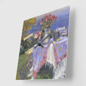 Rozen van het Zee Vierkante Klok (Hoek)