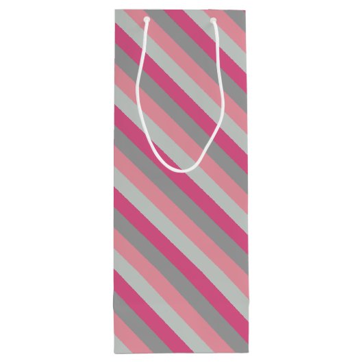 Rozen van houtskool wijn cadeautas (Achterkant)