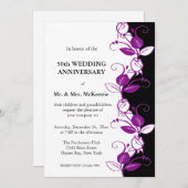 Rozen van Jubilea (Paars) Kaart (Voorkant / Achterkant)