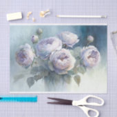 Rozen van kool in Vase-decoupage Paper Tissuepapier (Craft)