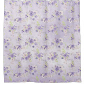 Rozen van Lavender Countryside Douchegordijn (Voorkant)