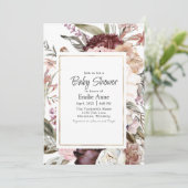 Rozen van Lush Boho, Dahlias en wilde bloemen Kaart (Staand voorkant)