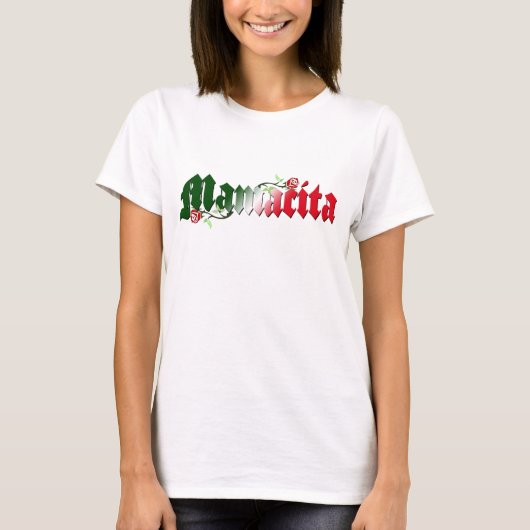 Rozen van Mamacita T-shirt (Voorkant)