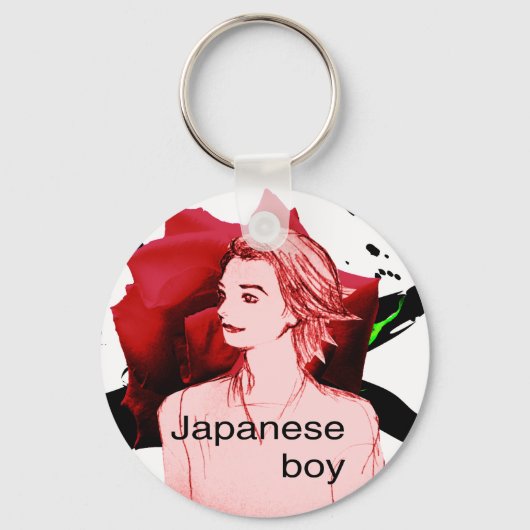 ROZEN van MANGA Sleutelhanger (Voorkant)