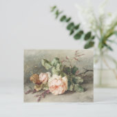 Rozen van Margaretha Roosenboom Briefkaart (Staand voorkant)