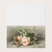 Rozen van Margaretha Roosenboom Kaart (Buitenkant ongevouwen)