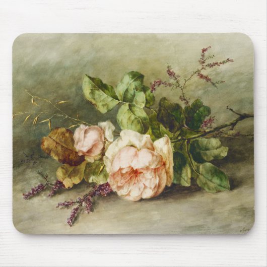 Rozen van Margaretha Roosenboom Muismat (Voorkant)