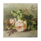  Rozen van Margaretha Roosenboom Tegeltje (Voorkant)