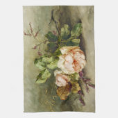  Rozen van Margaretha Roosenboom Theedoek (Verticaal)