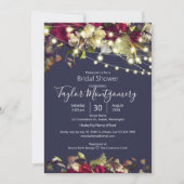 Rozen van Marsala en Ivory | Vrijgezellenfeest van Kaart (Voorkant)