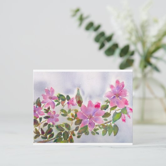 Rozen van Nana Briefkaart (Staand voorkant)