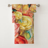 Rozen van Pierre Auguste Renoir Bad Handdoek (Insitu)
