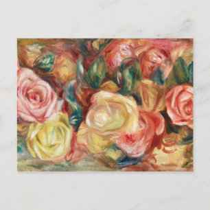 Rozen van Pierre-Auguste Renoir Briefkaart