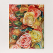 Rozen van Pierre Auguste Renoir Legpuzzel (Verticaal)
