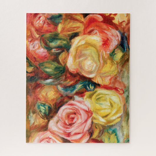 Rozen van Pierre Auguste Renoir Legpuzzel (Verticaal)