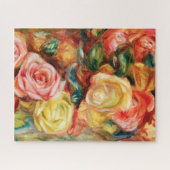 Rozen van Pierre Auguste Renoir Legpuzzel (Horizontaal)