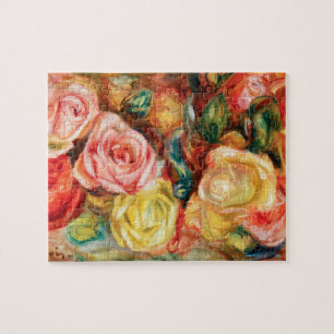 Rozen van Pierre Auguste Renoir Legpuzzel