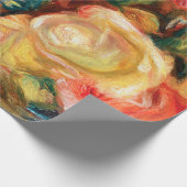 Rozen van Pierre Auguste Renoir Wrapping Paper Cadeaupapier (Hoek)
