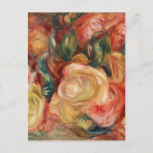 Rozen van Renoir Impressionist Painting Briefkaart