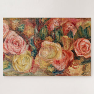 Rozen van Renoir Impressionist Painting Legpuzzel