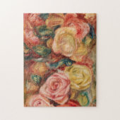 Rozen van Renoir Impressionist Painting Legpuzzel (Verticaal)
