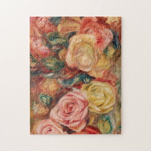 Rozen van Renoir Impressionist Painting Legpuzzel (Verticaal)