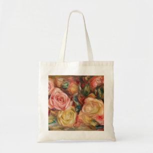 Rozen van Renoir Impressionist Painting Tote Bag