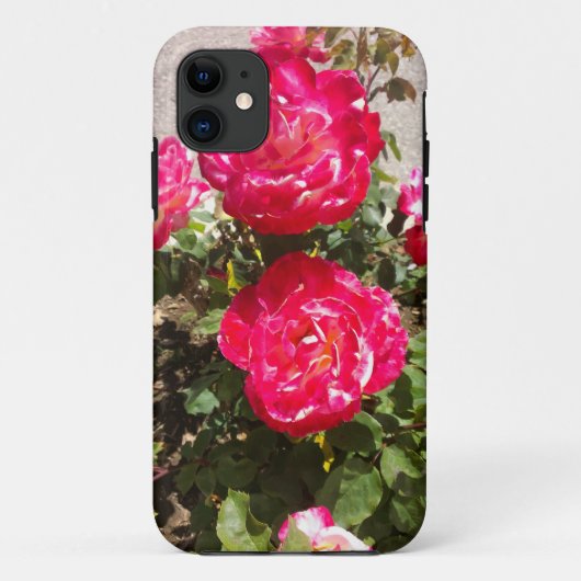Rozen van rode tuin Case-Mate iPhone case (Achterkant)