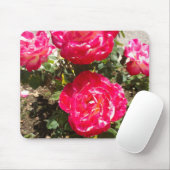 Rozen van rode tuin muismat (Met muis)