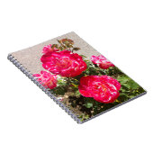 Rozen van rode tuin notitieboek (Rechterzijde)